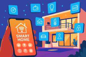 A sleek, modern smar